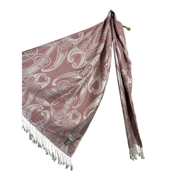 Book of Kells Silk Blend Pashmina Scarf - Picture 6 of 6